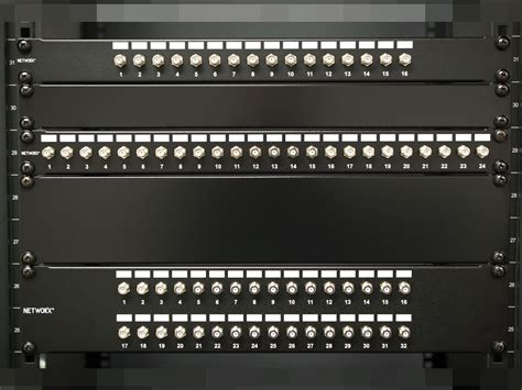 patch panel distribution box|1u coaxial patch panel.